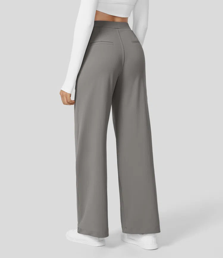 Pantalon Large Taille Haute | Classique | Sophistiqué et Polyvalent