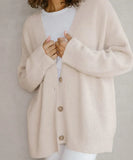 Cardigan en Maille Oversize | Confort & Élégance | Pièce Indispensable
