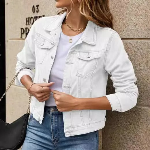 Veste en Jean | Coupe Courte | Indispensable du Quotidien