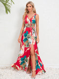 Robe Longue Portefeuille Fleurie | Look Estival | Élégante & Légère