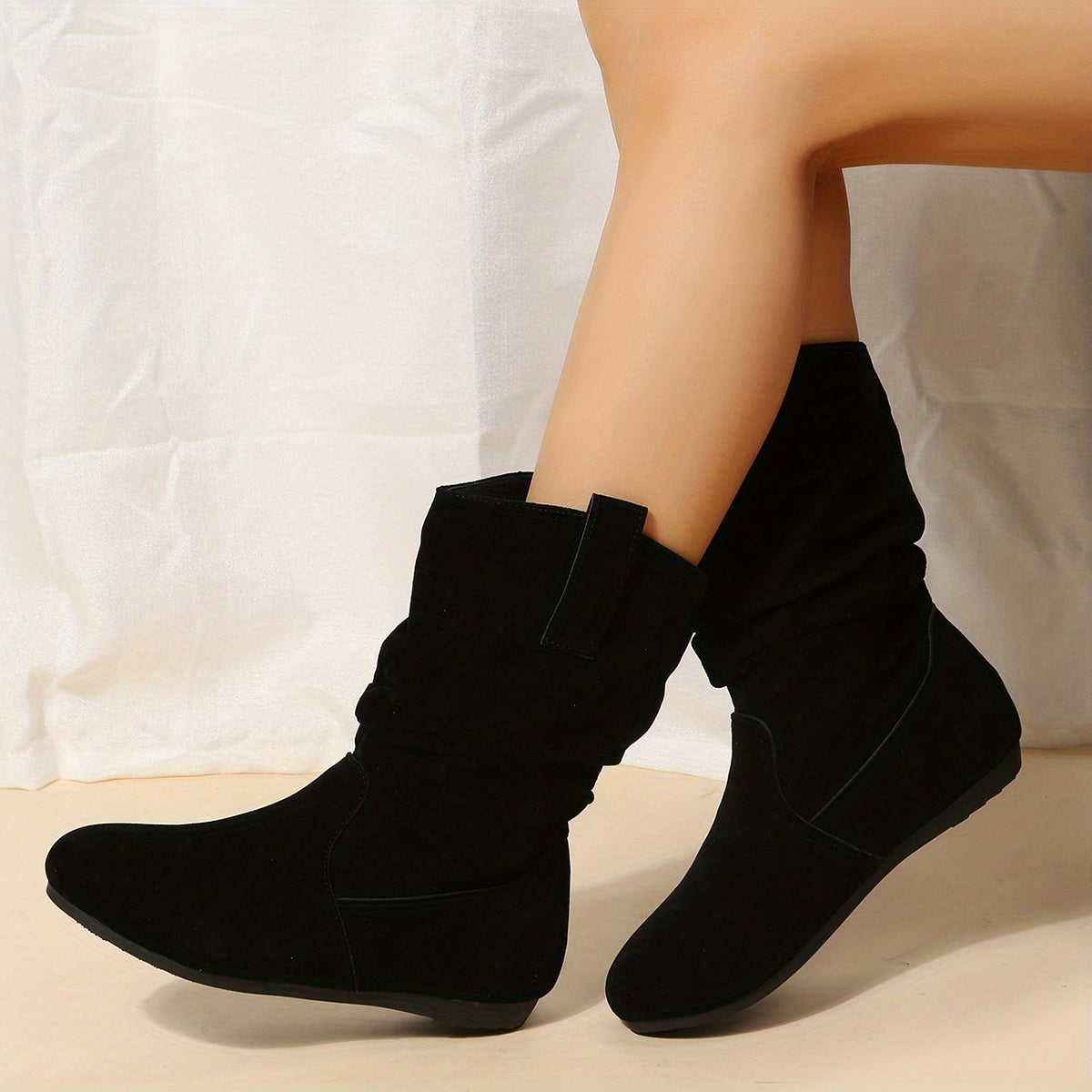 Bottes en Daim Souples | Bottes Femme | Élégantes & Confortables