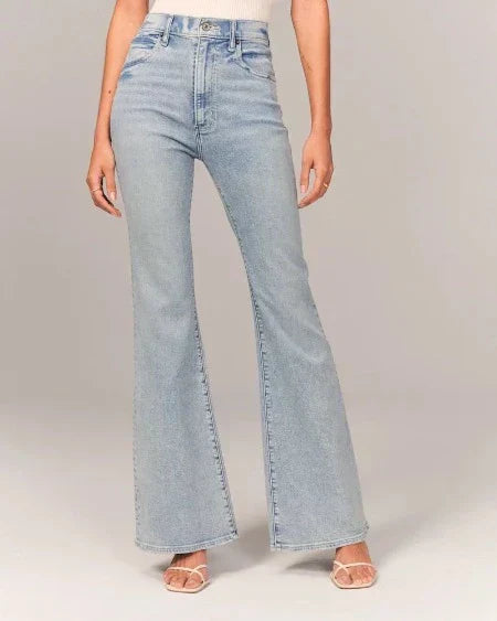 Jean Évasé | Taille Haute | Rétro & Tendance