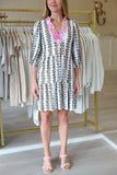 Robe Courte Bohème Imprimée | Coton Léger | Décontractée et Stylée