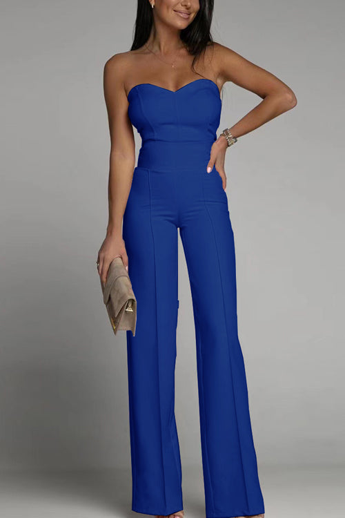 Combinaison Bustier Ajustée | Coupe Sculptante | Élégante et Chic