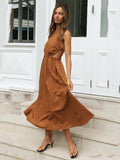 Robe Sans Manches en Lin | Chic Décontracté | L’Essentiel de l’Été