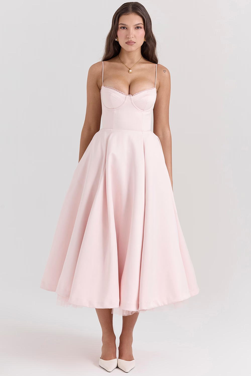 Robe Midi Corset | Élégante | Flatteuse et Romantique