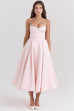 Robe Midi Corset | Élégante | Flatteuse et Romantique