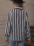 Chemise Rayée Boutonnée | Classique | Élégante et Polyvalente