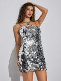 Robe Courte Pailletée | Brillante & Élégante | Tenue de Soirée
