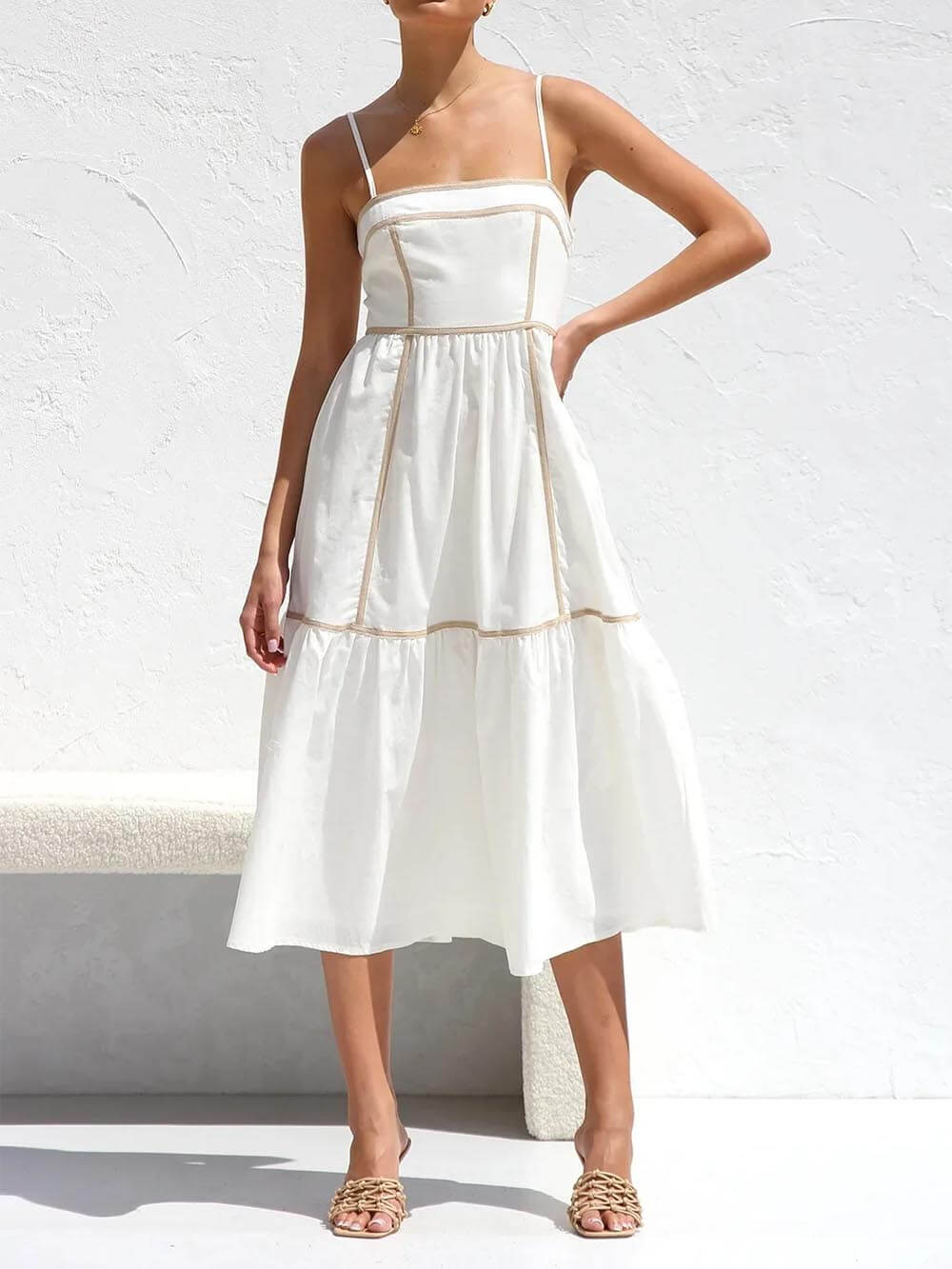 Robe Midi Élégante | Légère | Chic Estival