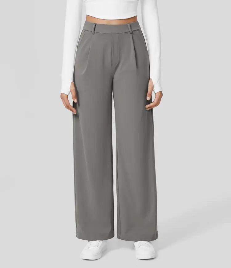 Pantalon Large Taille Haute | Classique | Sophistiqué et Polyvalent