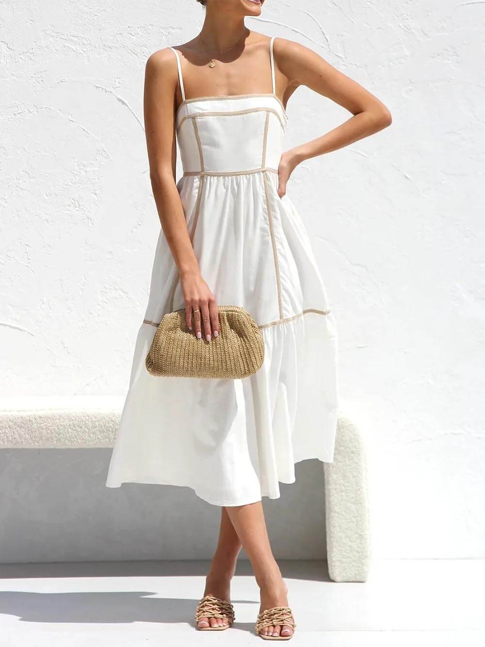 Robe Midi Élégante | Légère | Chic Estival