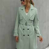 Trench-Coat Classique à Double Boutonnage | Élégant | Intemporel & Polyvalent