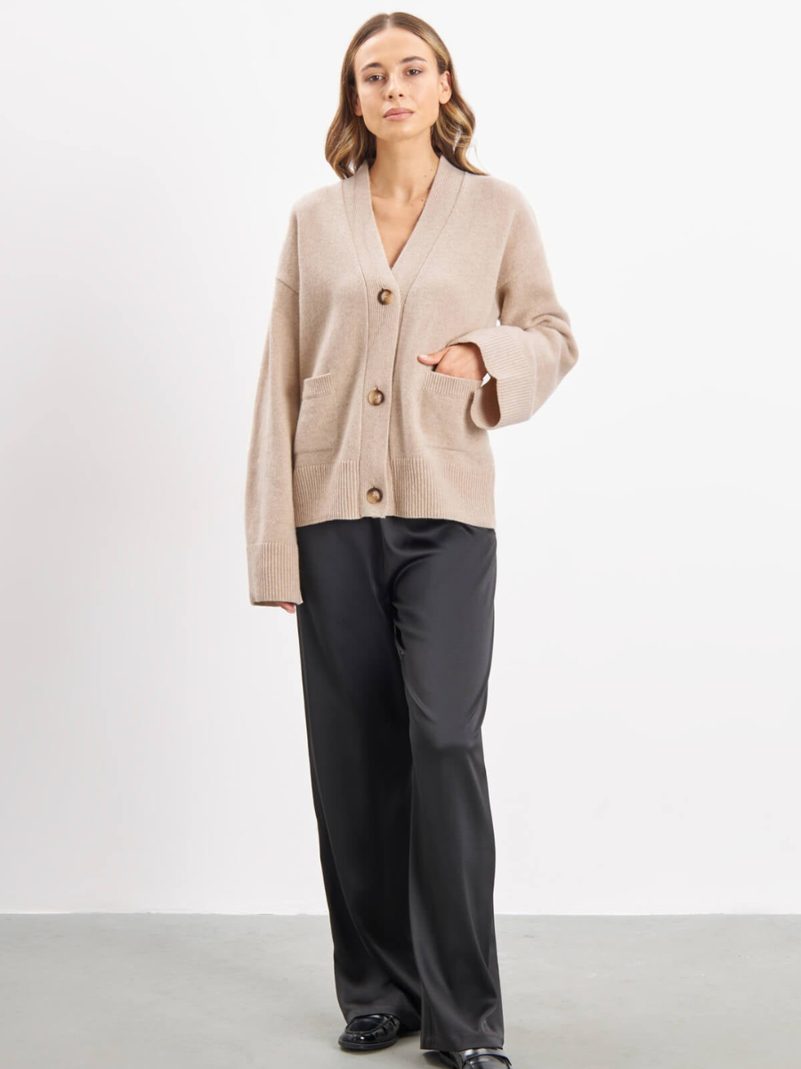 Cardigan en Maille Oversize | Confort & Élégance | Style Décontracté
