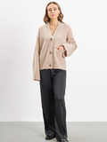 Cardigan en Maille Oversize | Confort & Élégance | Style Décontracté