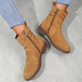 Bottines en Daim Synthétique | Élégantes & Confortables | Idéales pour le Quotidien