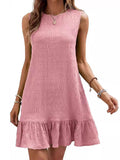 Robe d’Été Sans Manches | Légère | Fluide et Féminine