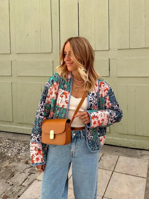Veste Matelassée Bohème | Confort & Style | Charme Vintage