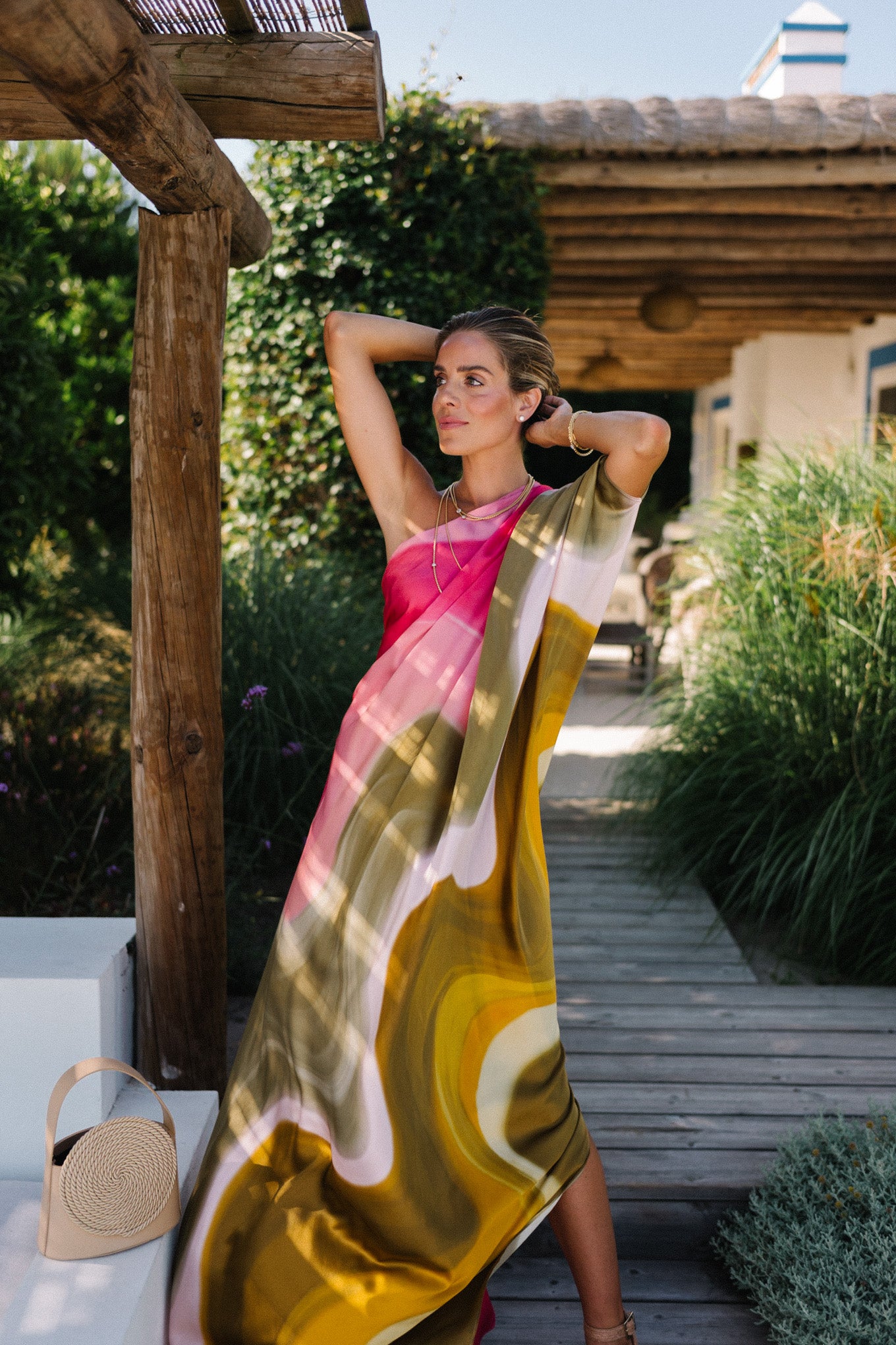 Robe Longue Asymétrique | Élégante | Fluide et Artistique