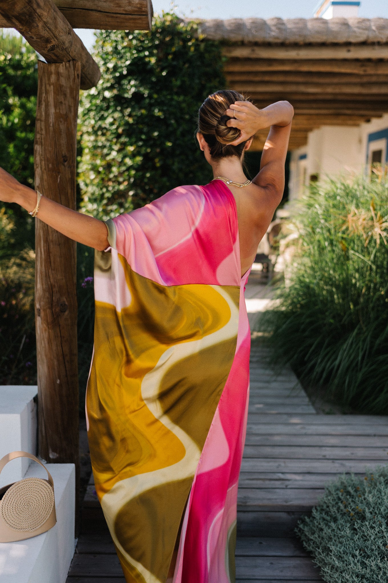 Robe Longue Asymétrique | Élégante | Fluide et Artistique