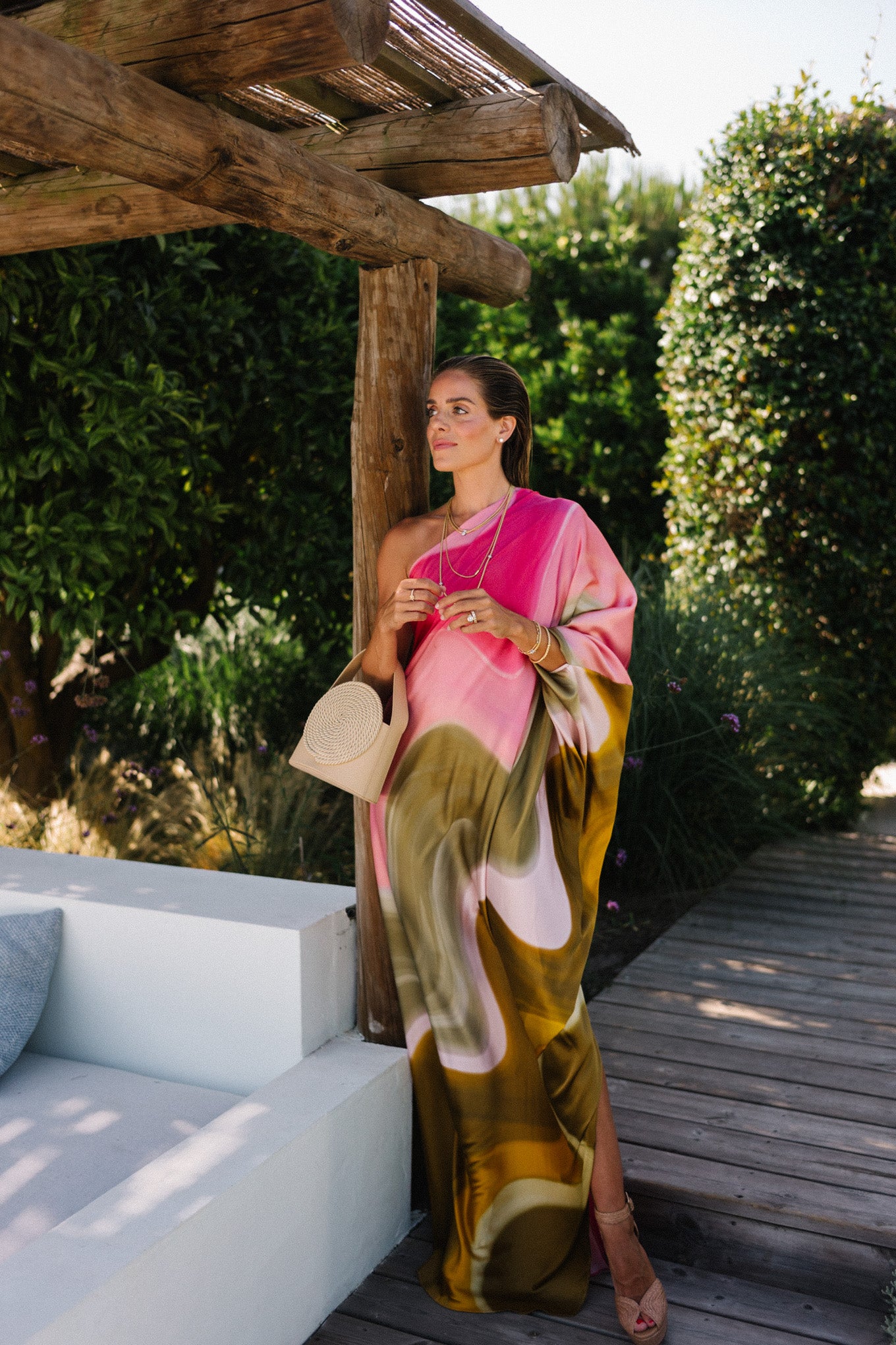 Robe Longue Asymétrique | Élégante | Fluide et Artistique