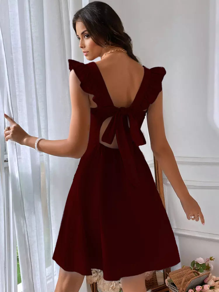 Robe Trapèze à Volants | Féminine | Légère & Aérienne