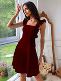 Robe Trapèze à Volants | Féminine | Légère & Aérienne