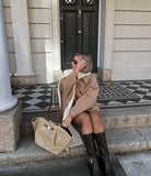 Manteau Oversize en Laine | Chic | Chaleureux et Élégant
