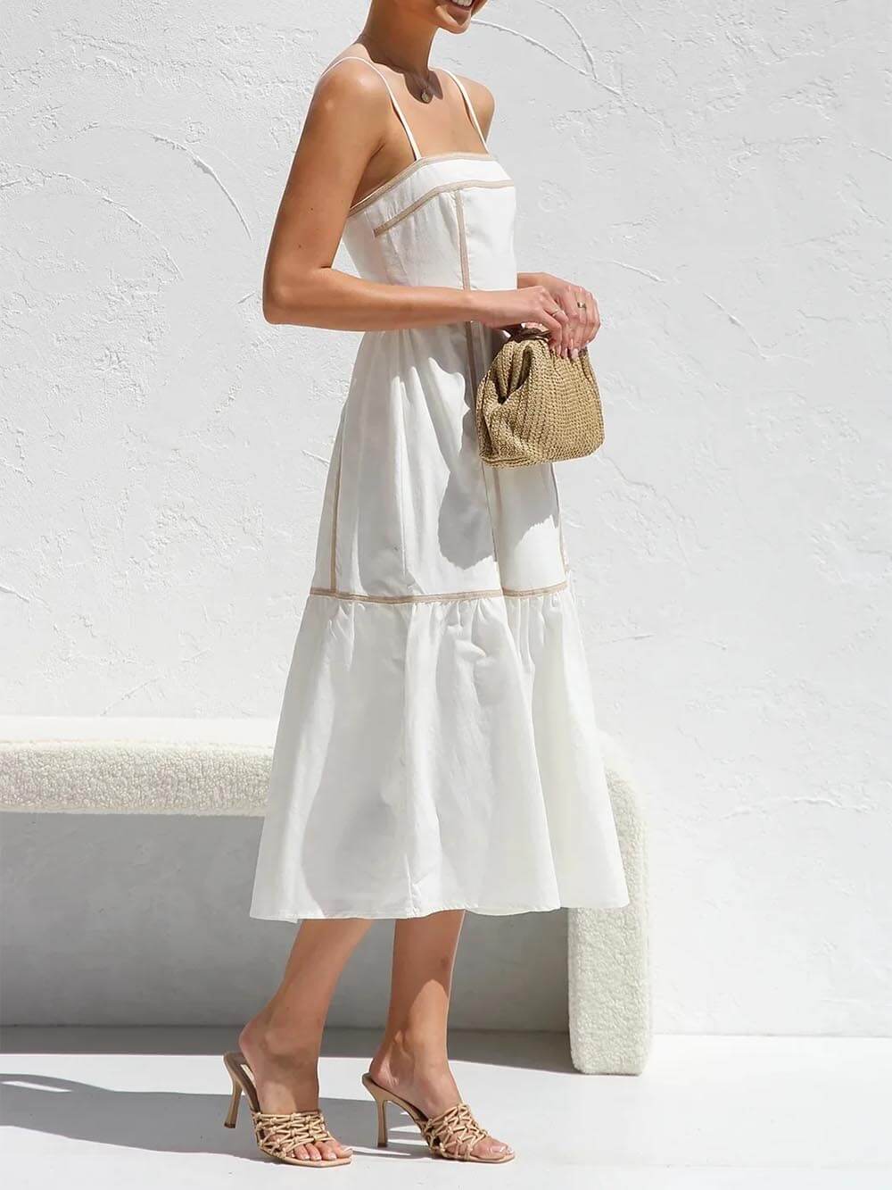 Robe Midi Élégante | Légère | Chic Estival