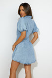 Robe Chemise en Jean | Décontractée | Flatteuse et Polyvalente