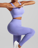 Ensemble de Sport Seamless | Taille Haute & Gainant | Stylé & Respirant