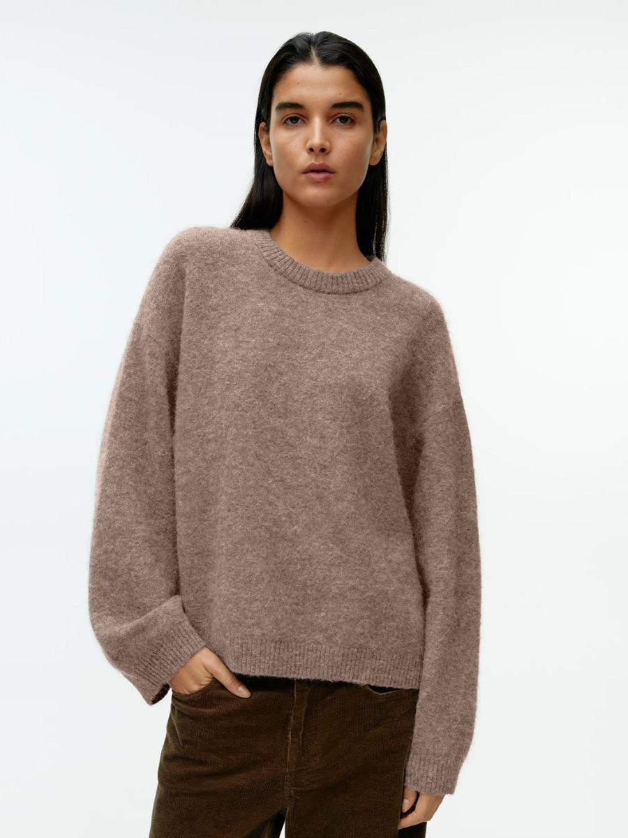 Pull Doux en Laine Mélangée | Confort & Élégance | Intemporel et Chaleureux
