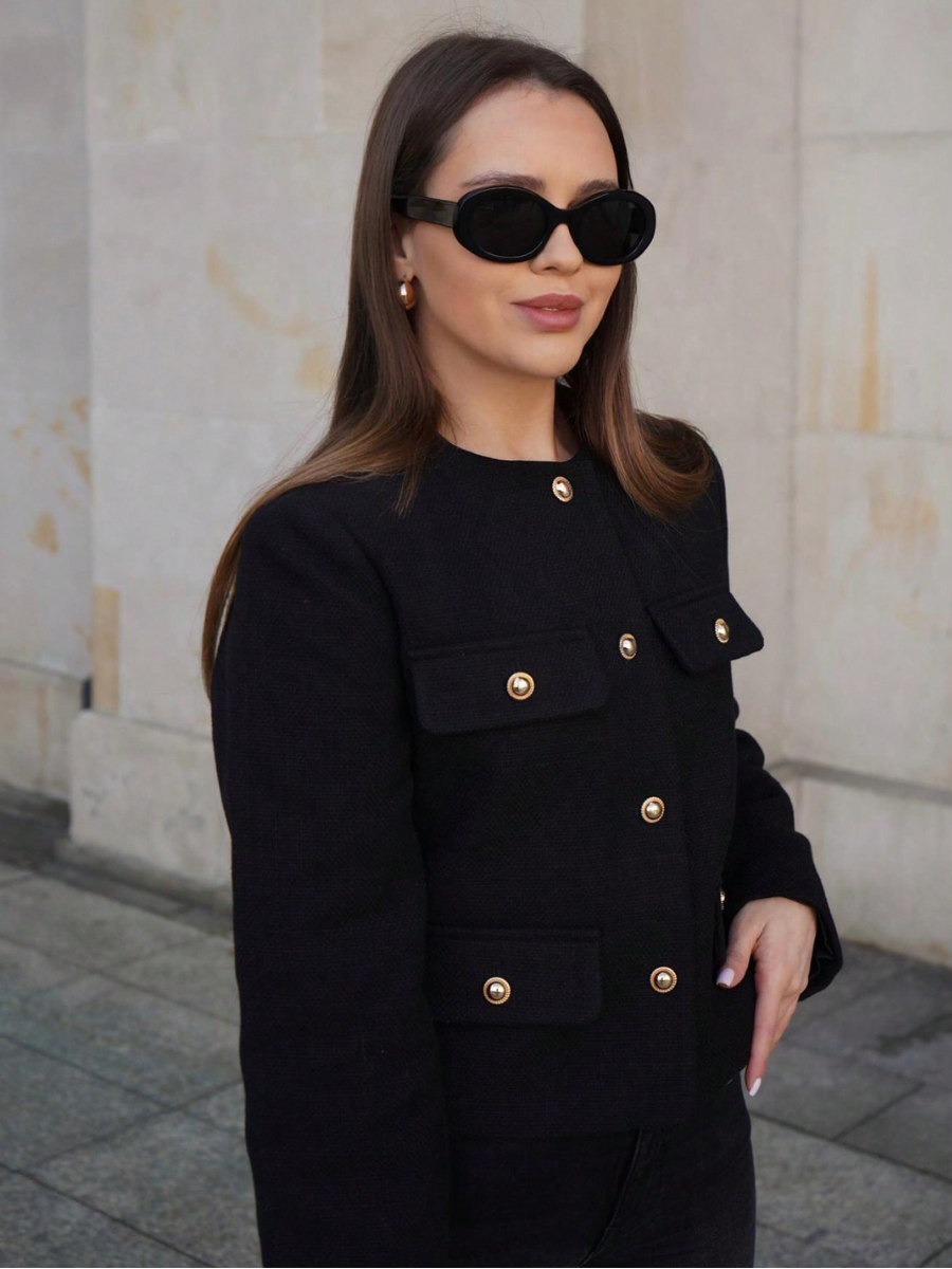 Veste en Tweed Élégante | Chic & Intemporelle | Look Sophistiqué