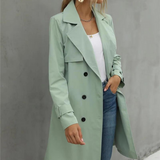 Trench-Coat Classique à Double Boutonnage | Élégant | Intemporel & Polyvalent