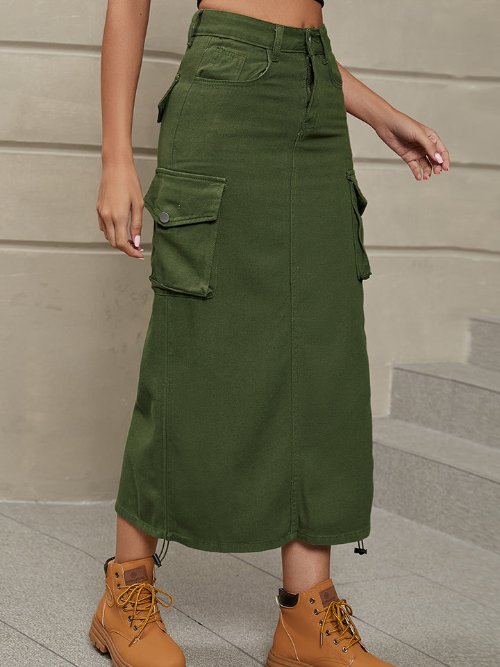 Jupe Midi Cargo | Tendance & Fonctionnelle | Esprit Streetwear