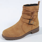 Bottines en Daim Synthétique | Élégantes & Confortables | Idéales pour le Quotidien
