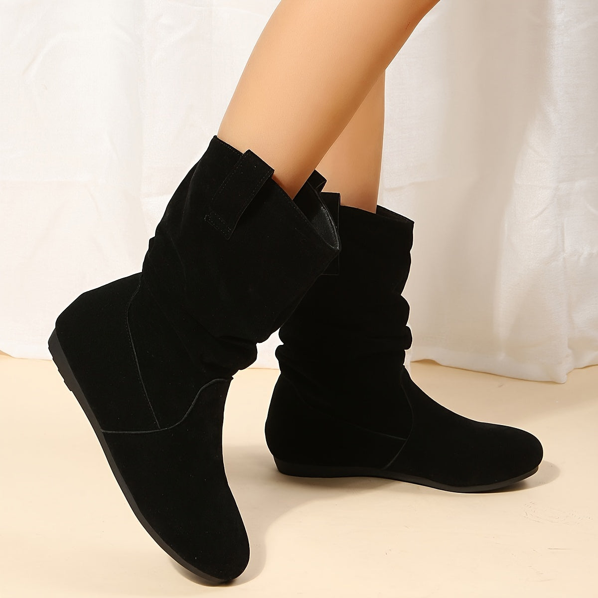 Bottes en Daim Souples | Bottes Femme | Élégantes & Confortables
