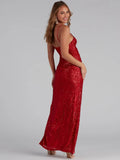 Robe de Soirée à Sequins | Élégante & Éblouissante | Parfaite pour les Événements Formels