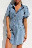 Robe Chemise en Jean | Décontractée | Flatteuse et Polyvalente