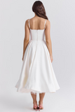 Robe Midi Corset | Élégante | Flatteuse et Romantique
