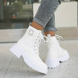 Bottes de Combat Chunky | Audacieuses & Tendance | Style Toutes Saisons