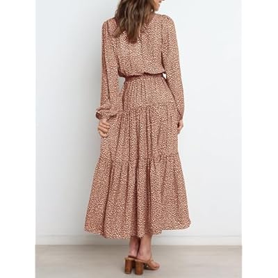Robe Midi à Volants | Légère & Féminine | Style Cache-Cœur