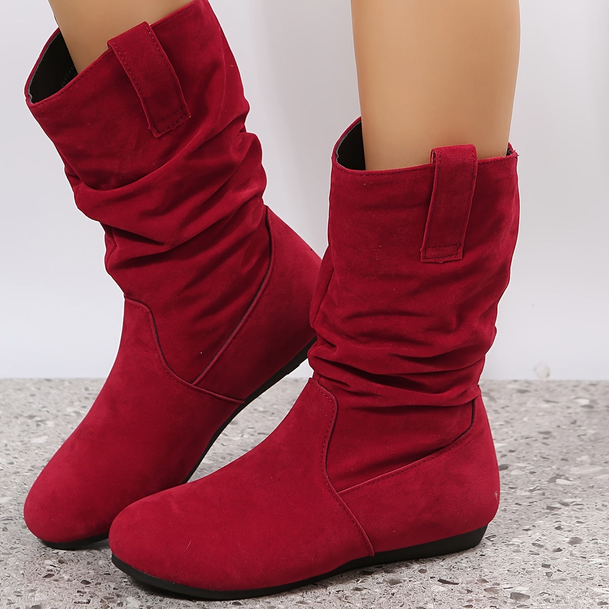 Bottes en Daim Souples | Bottes Femme | Élégantes & Confortables