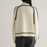 Pull Col Roulé Oversize | Confort & Élégance | Maille Chic