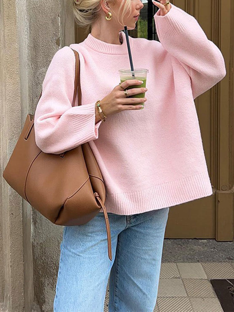 Pull Oversize en Maille | Doux & Élégant | Confort Intemporel