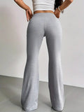 Pantalon Évasé en Molleton | Doux & Extensible | Décontracté & Tendance