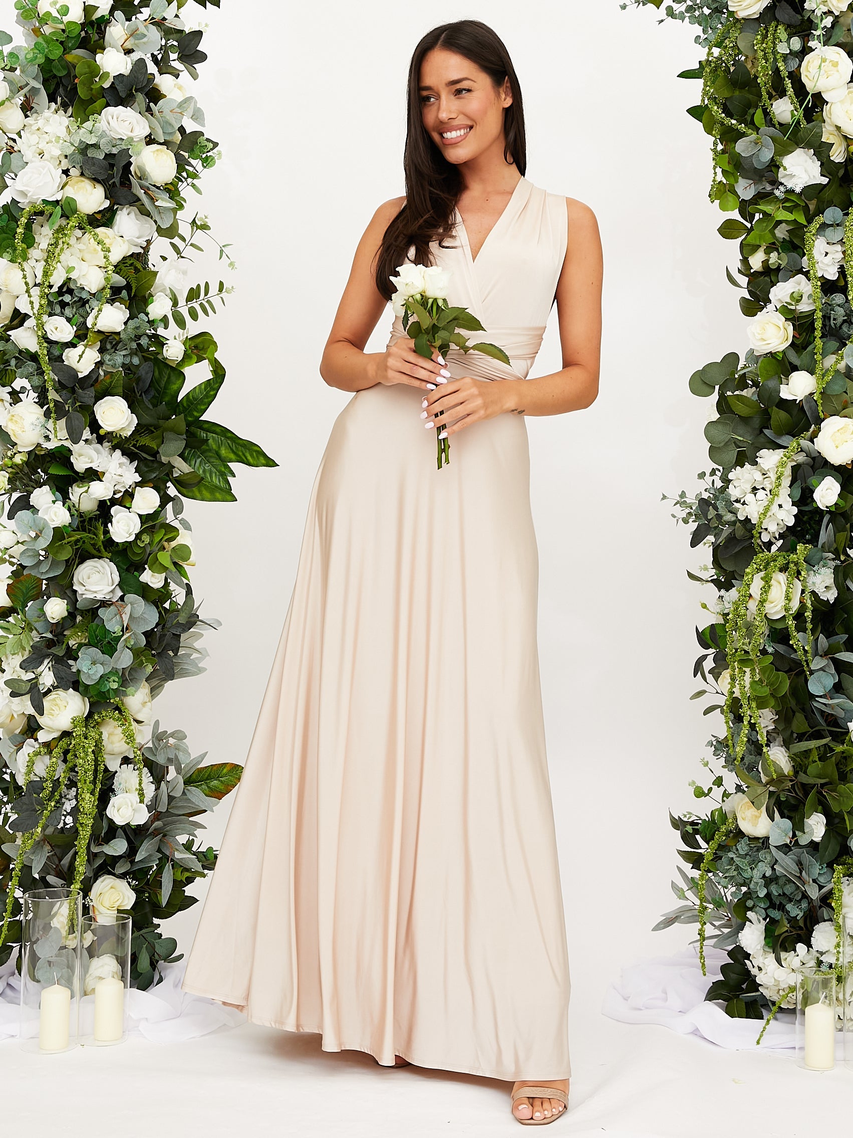 Robe Infinity | Effet Satin | Élégante & Polyvalente