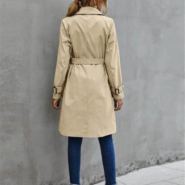 Trench-Coat Classique à Double Boutonnage | Élégant | Intemporel & Polyvalent