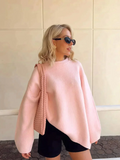 Pull Oversize en Maille | Doux & Élégant | Confort Intemporel
