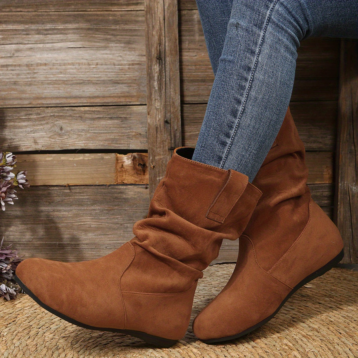 Bottes en Daim Souples | Bottes Femme | Élégantes & Confortables